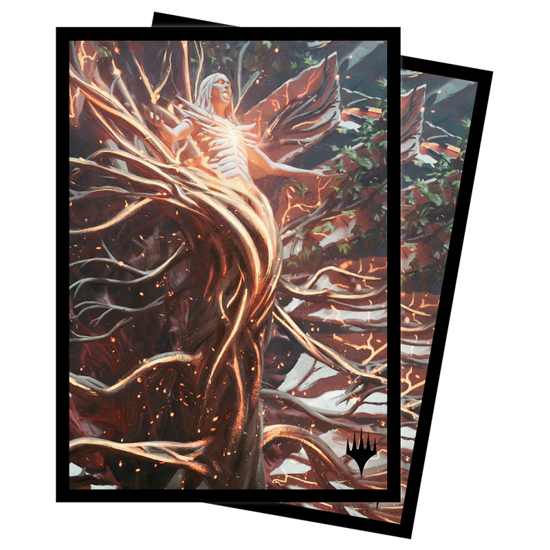 March of the Machine Wrenn and Realmbreaker Standard Deck Protector Sleeves (100ct) for Magic: The Gathering