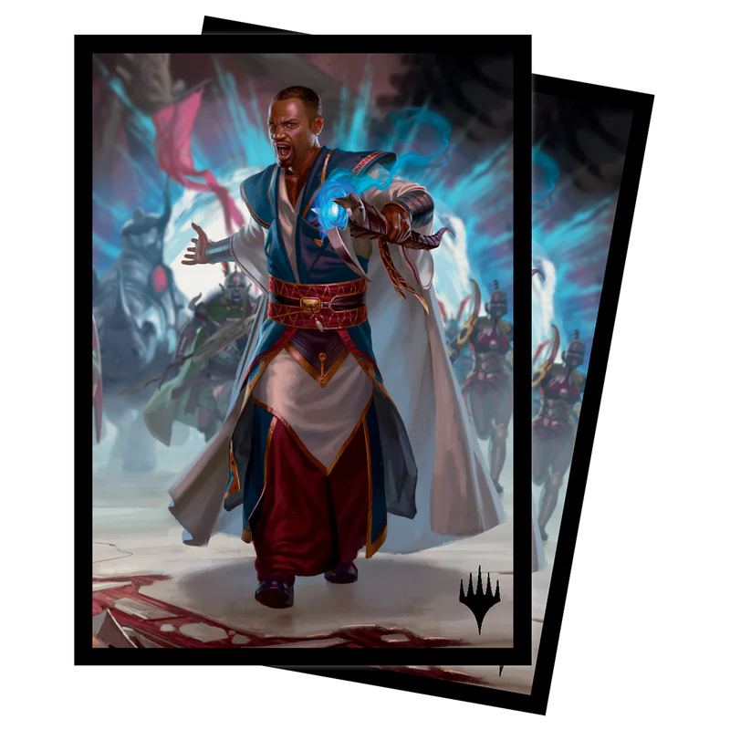 March of the Machine Teferi Akosa of Zhalfir Standard Deck Protector Sleeves (100ct) for Magic: The Gathering
