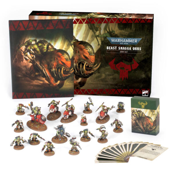 Warhammer 40,000 Beast Snagga Orks Army Set