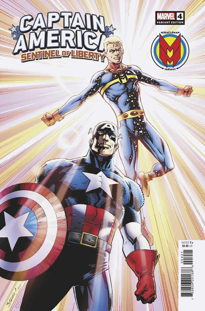 Captain America Sentinel Of Liberty #4 Bagley Miracleman Variant