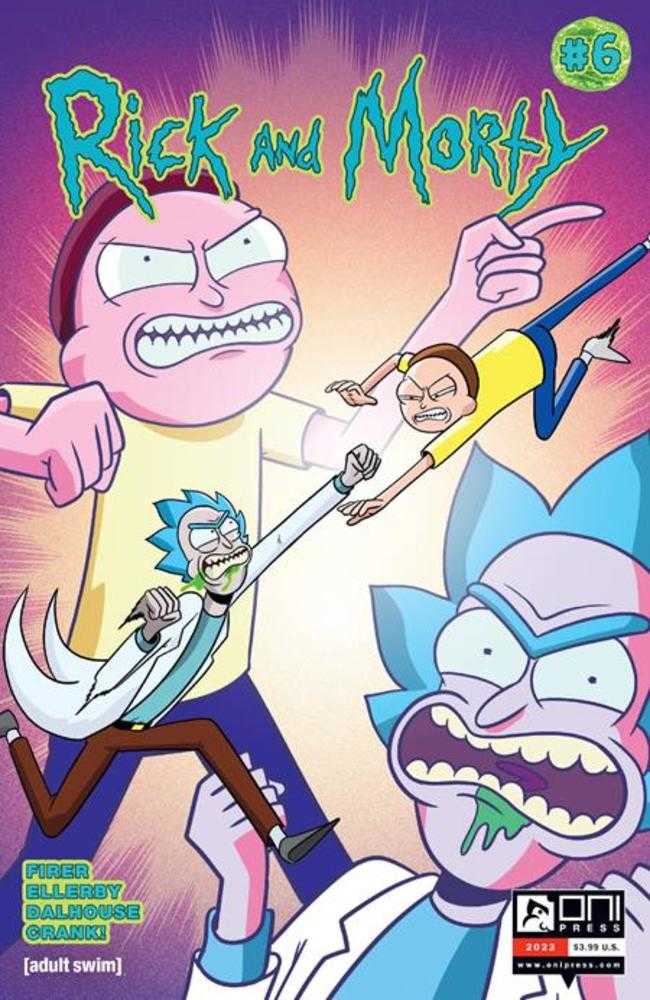 Rick And Morty #6 Cover A Ellerby (Mature)