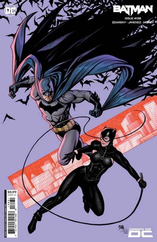 Batman #138 Cover C Frank Cho Card Stock Variant (Batman Catwoman The Gotham War)