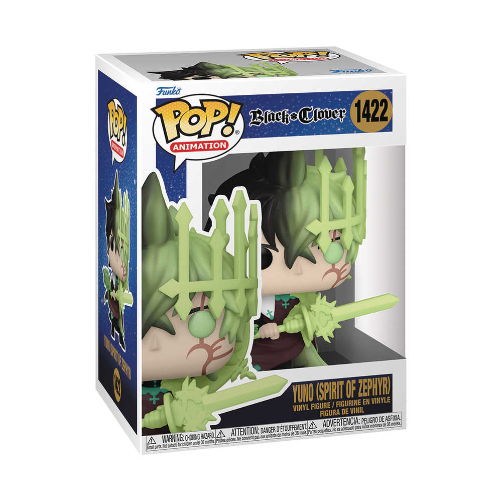 Pop Animation Black Clover Yuno Zephyr Vinyl Figure