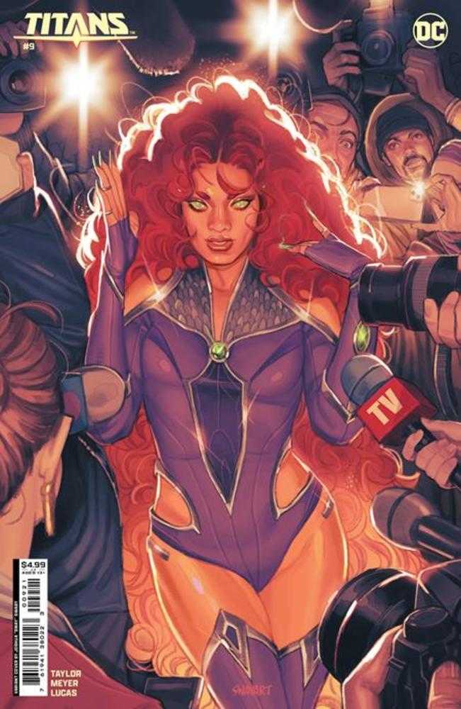 Titans #9 Cover B Joshua Sway Swaby Card Stock Variant