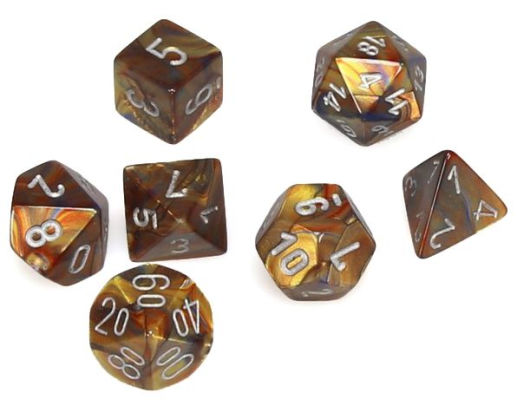 Lustrous: Mini Poly Gold/Silver (7)