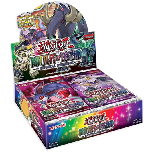 Yu-Gi-Oh TCG: Battles of Legend: Crystal Revenge - Booster Box (36)