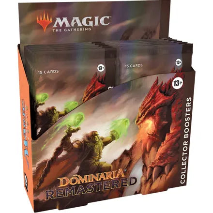 Magic the Gathering: Dominaria Remastered - Collector Booster Box  (12 packs)