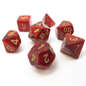 Glitter Poly Ruby/Gold (7)
