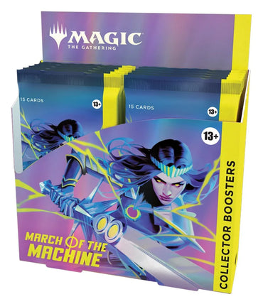 Magic the Gathering: March of the Machine Collector Booster Display (12 packs)