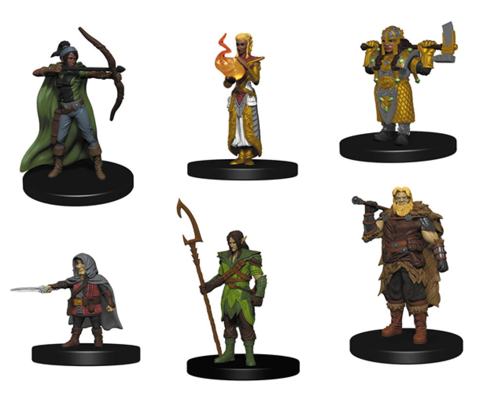 Dungeons & Dragons Fantasy Miniatures: Icons of the Realms Starter Set
