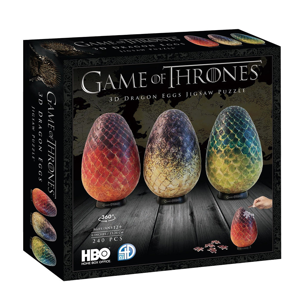 Game of Thrones Dragon Eggs Set 3D Puzzle