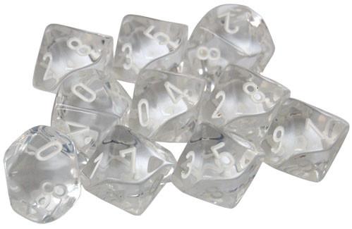 Translucent: Poly D10 Clear/White (10) Revised