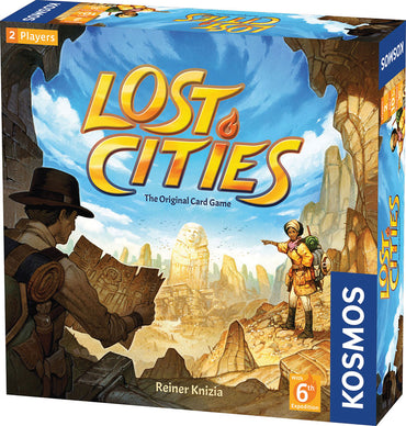 Lost Cities Card Game with 6th Expedition