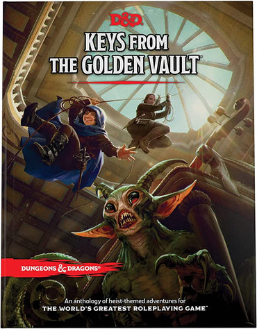 D&D 5E RPG: Keys from the Golden Vault (Reg Cover)