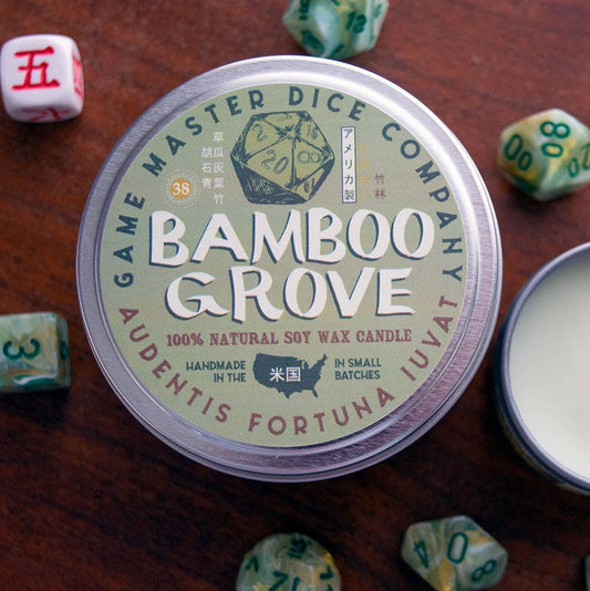 Bamboo Grove Gaming Candle