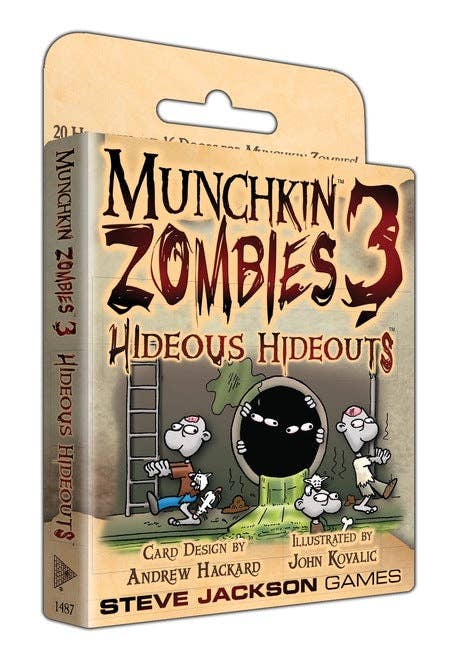 Munchkin Zombies 3 – Hideous Hideouts