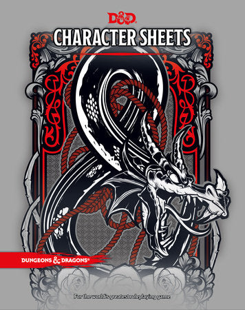 Dungeons & Dragons 5E RPG: Character Sheets