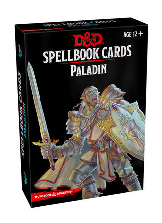 Dungeons & Dragons 5E RPG: Spellbook Cards: Paladin