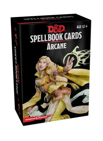 Dungeons & Dragons 5E RPG:  Spellbook Cards: Arcane