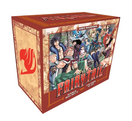 Fairy Tail Manga Box Set 2 (Vol 12-22)