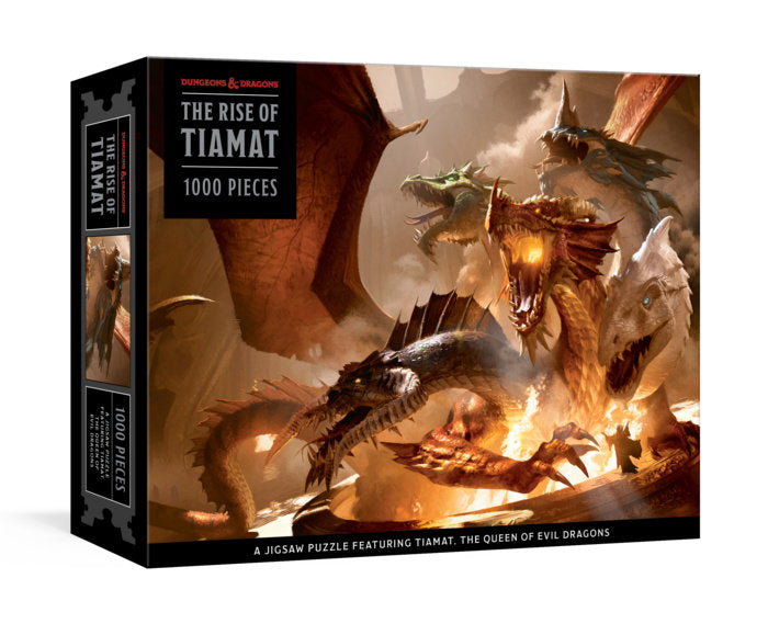 The Rise of Tiamat Dragon Puzzle (Dungeons & Dragons)