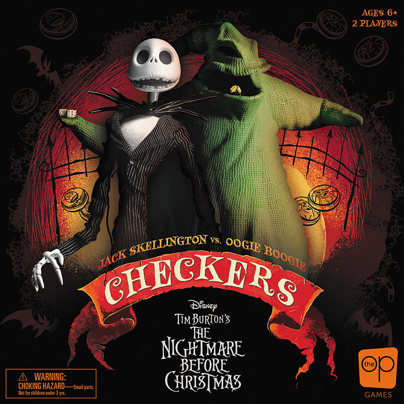 Checkers: Tim Burton`s The Nightmare Before Christmas