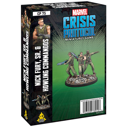 Marvel: Crisis Protocol - Nick Fury, Sr. & Howling Commandos