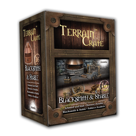 Blacksmith and Stable Terrain Crate