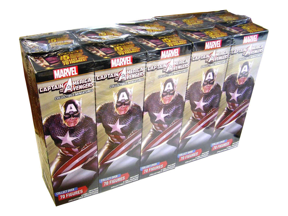 HeroClix Captain America and the Avengers Booster