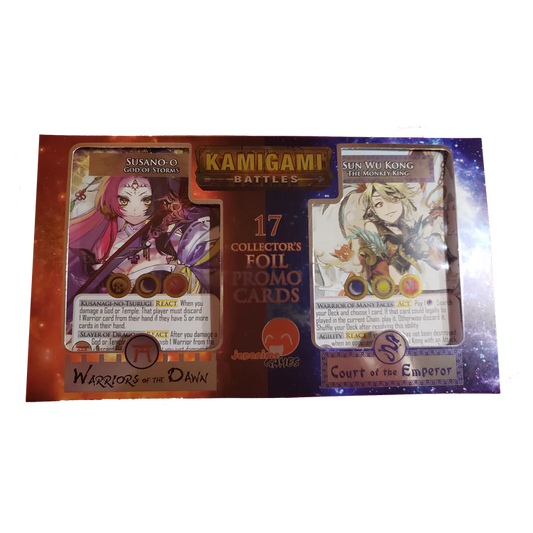 Kamigami Battles Foil Card Set - Court of the Emperor and Warriors of the Dawn