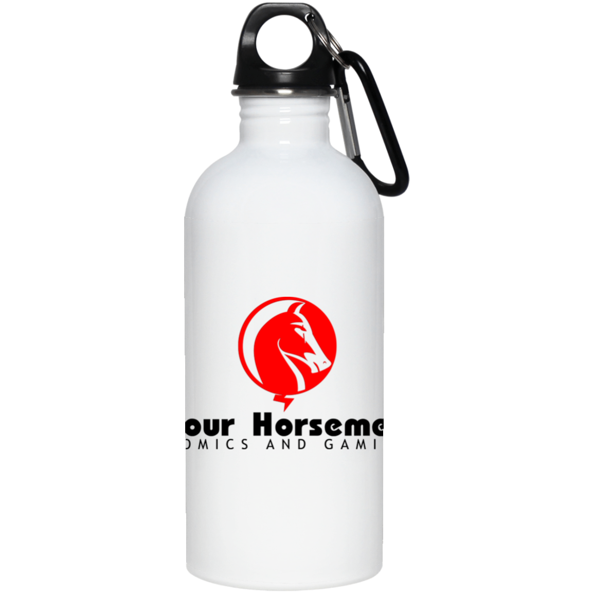 4HM Logo for clear or white backgrounds 23663 20 oz. Stainless Steel Water Bottle