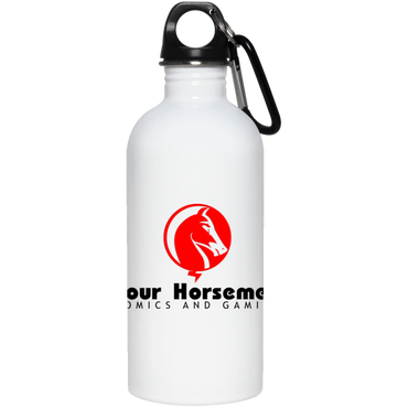 4HM Logo for clear or white backgrounds 23663 20 oz. Stainless Steel Water Bottle