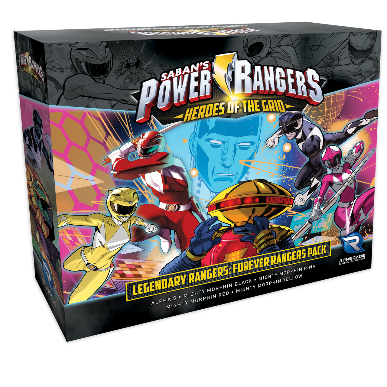 Power Rangers - Heroes of the Grid: Legendary Rangers - Forever Rangers Pack