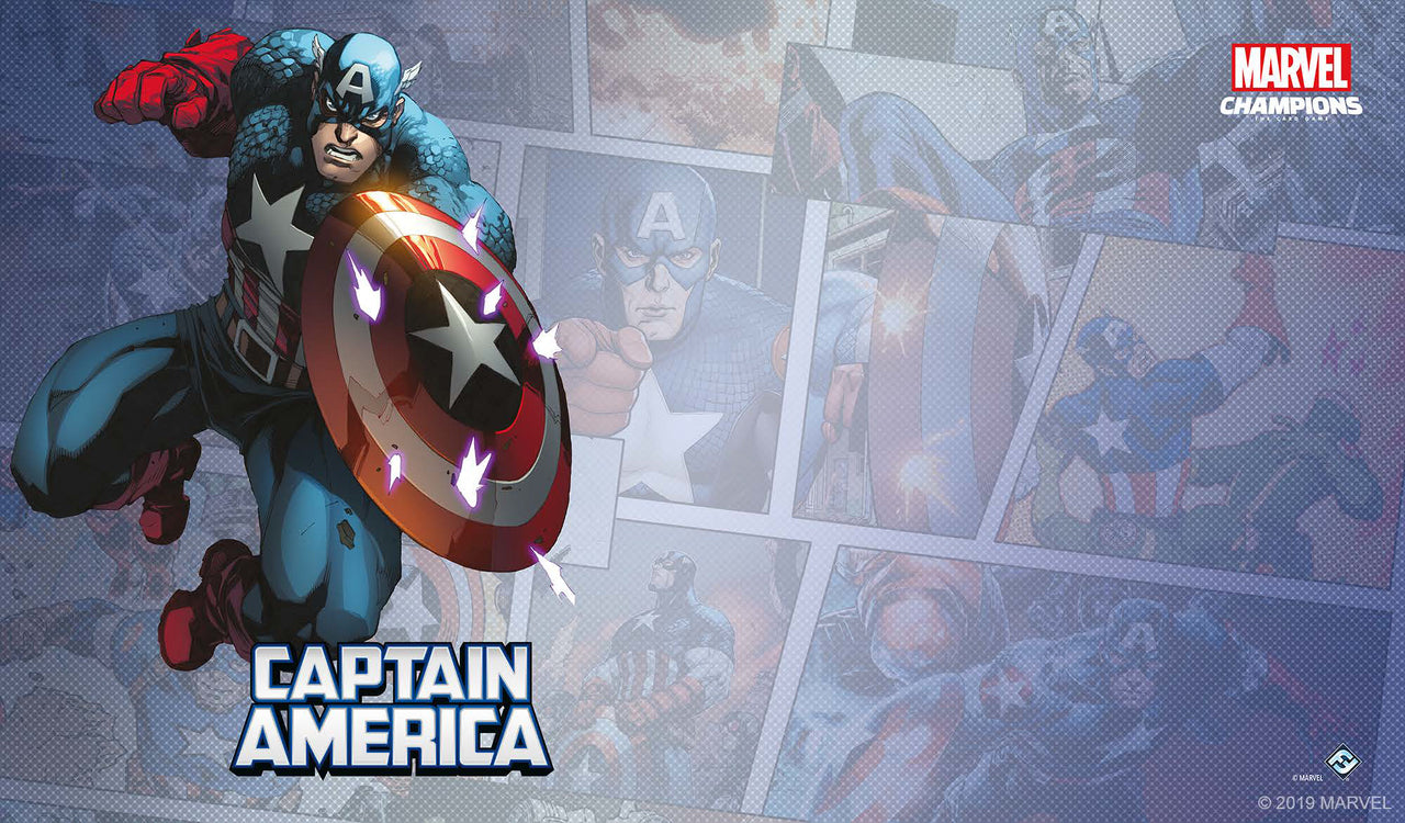 Marvel Game Mat: Captain America