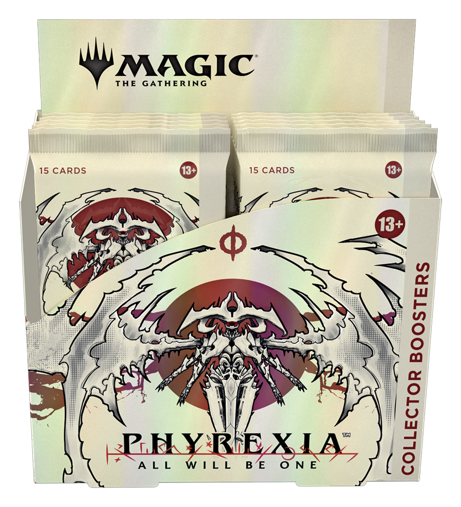 Magic the Gathering: Phyrexia: All Will Be One - Collector Booster Display (12 packs)