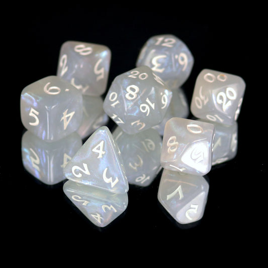 7 Piece RPG Set - Elessia Kybr - Peace with White