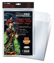 Current Size Resealable Comic Bags 100 CT PACK