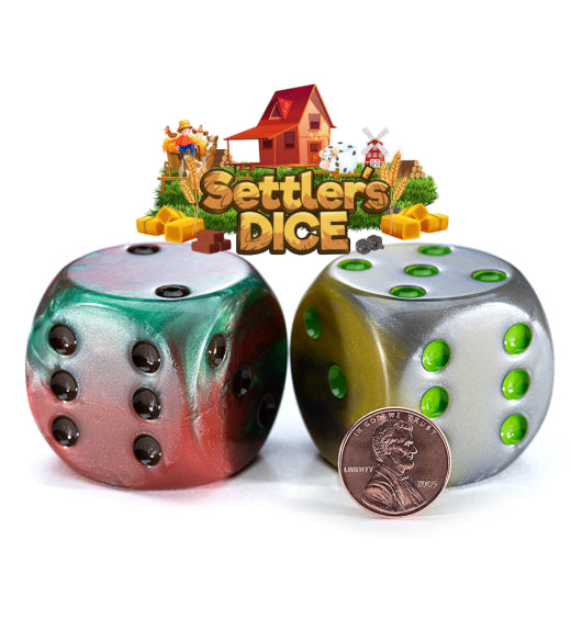 “Settler’s Dice” 35mm Epic Dice Pair