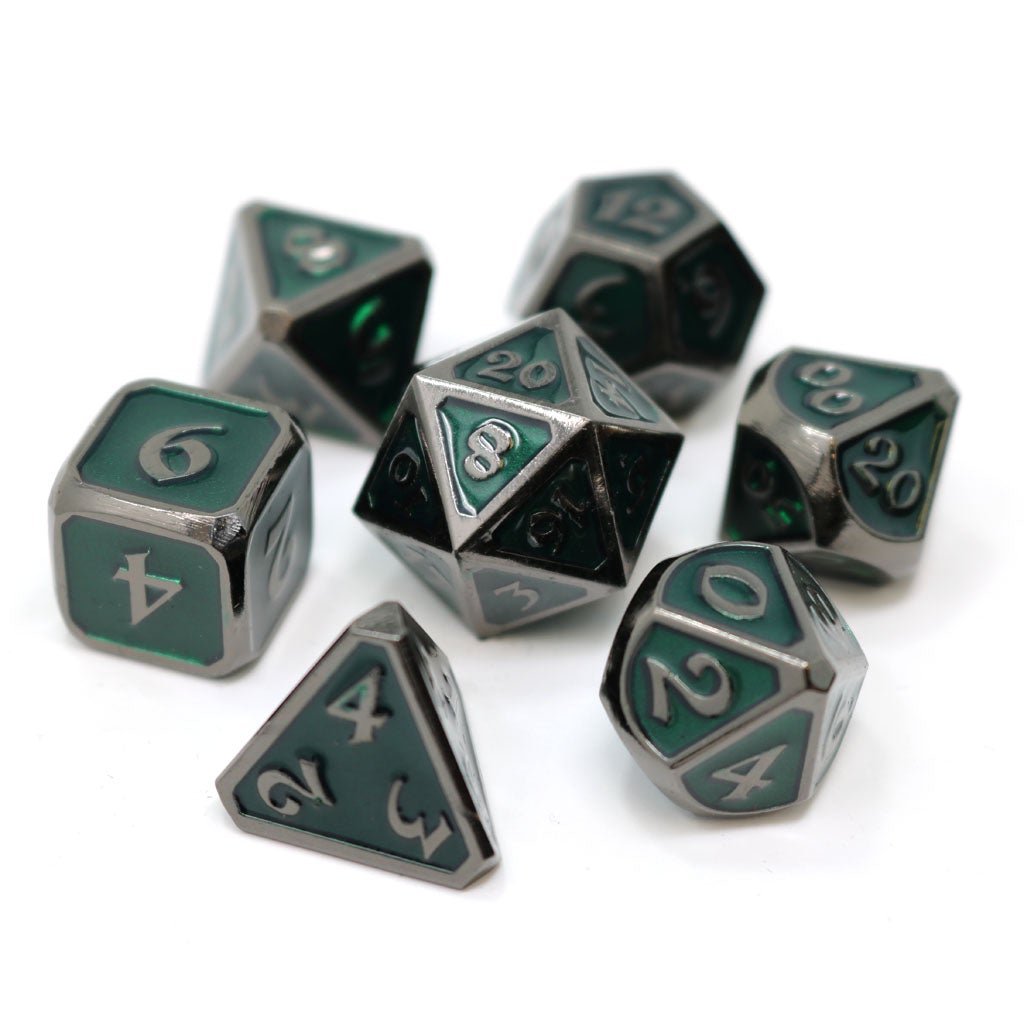 7 Piece RPG Set - Mythica Sinister Emerald