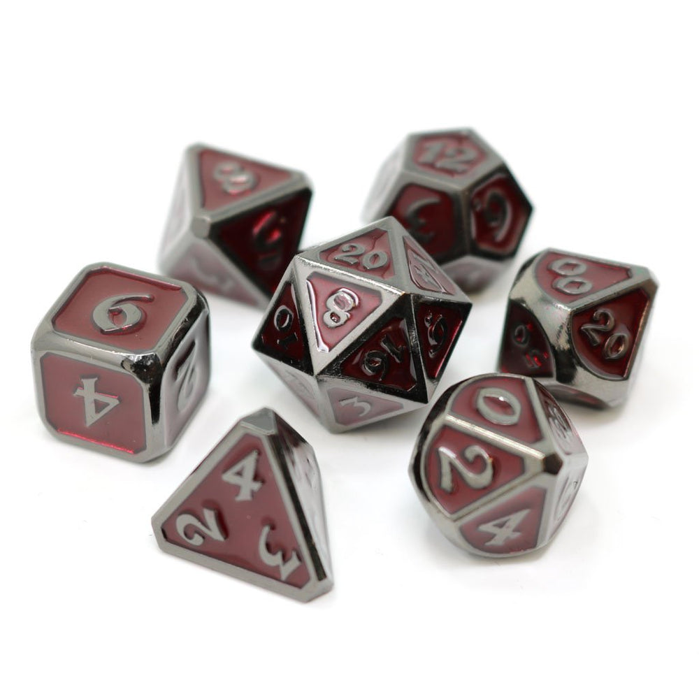 7 Piece RPG Set - Mythica sinister Ruby