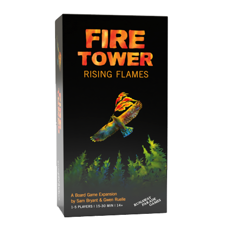 Fire Tower, Rising Flames Deluxe Expansion with 2 Mini-Expansions