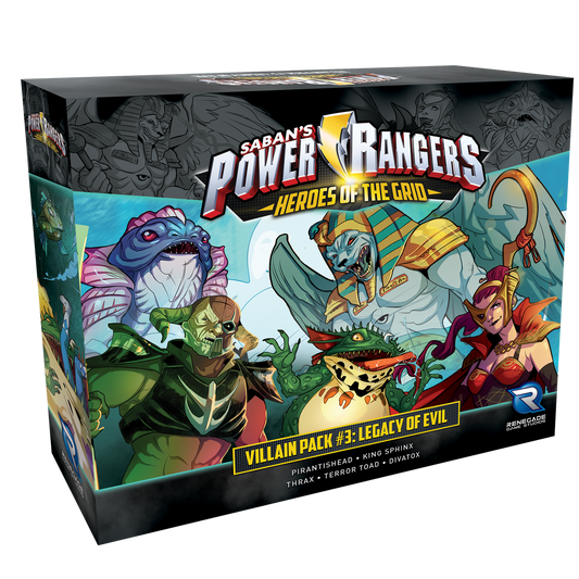 Power Rangers - Heroes of the Grid: Villain Pack #3 - Legacy of Evil Expansion