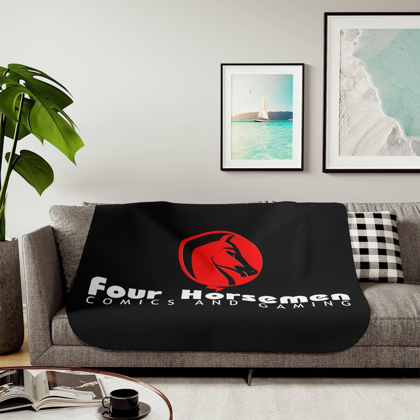 Sherpa Blanket, Two Colors