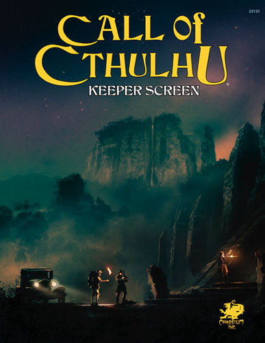 Call of Cthulhu RPG: Keeper Screen Pack