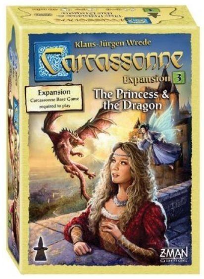 Carcassonne Expansion 3 the Princess and the Dragon
