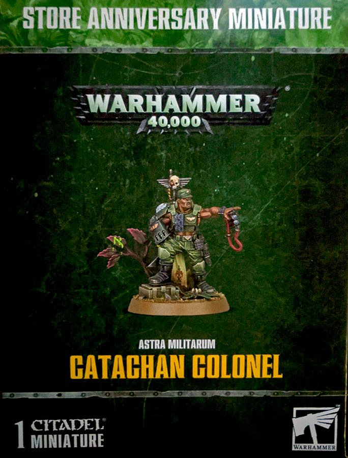 Warhammer 40,000 Astra Militarum Catachan Colonel