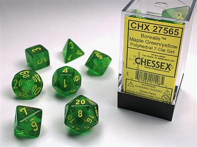 Chessex Dice, Polyhedral 7 Set