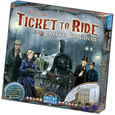Ticket to Ride - Map Collection Volume 5: United Kingdom & Pennsylvania