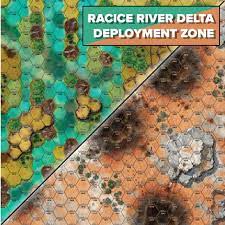 BattleTech: Battle Mat - Tukayyid - Racice River Delta/Deployment Zone