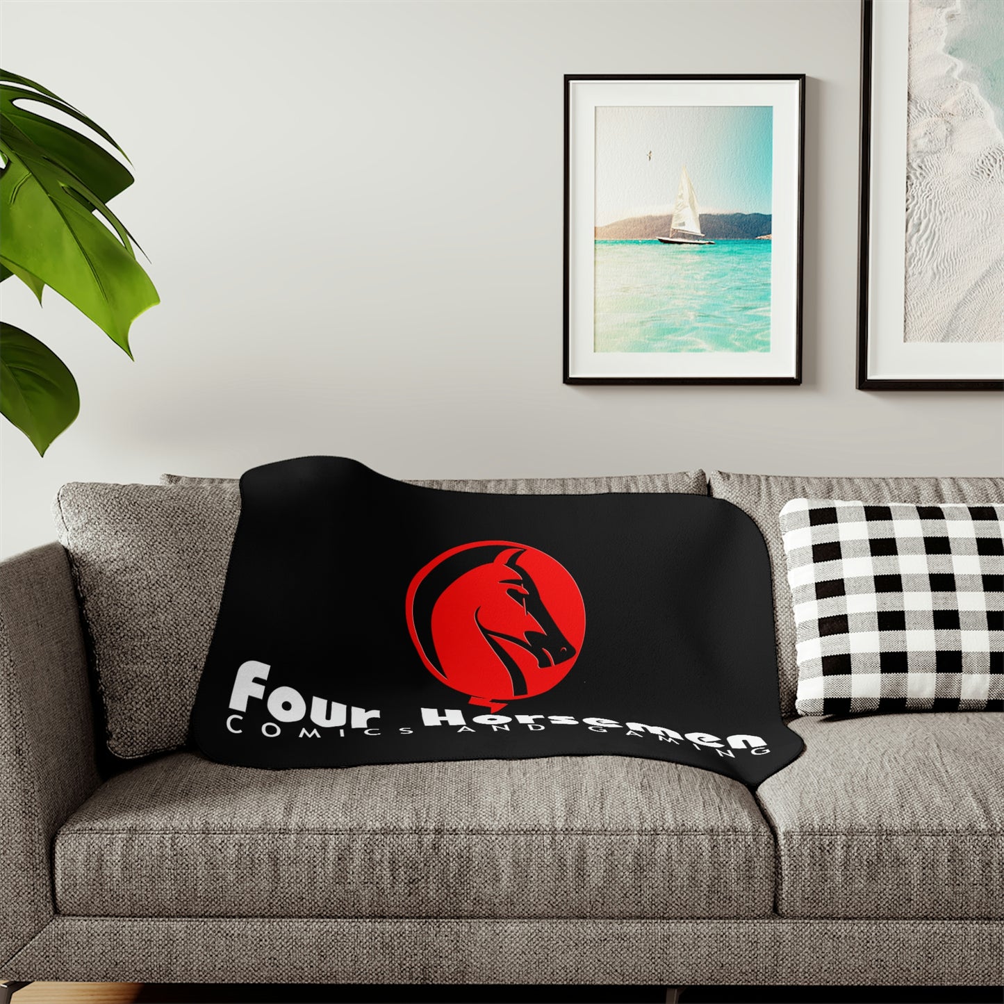 Sherpa Blanket, Two Colors